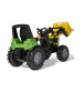 Traktors ar pedāļiem ar kausu rollyFarmtrac Premium II Deutz 8280 TTV (3 - 8 gadiem ) Vācija 730087